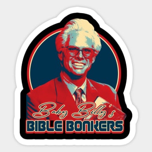 Baby Billy's Bible Bonkers Pop art Sticker